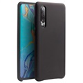 Husă Piele Huawei P30 - Qialino Premium - Negru