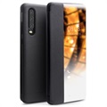 Husă Piele Flip Huawei P30 - Qialino Smart View - Negru