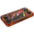Consola de jocuri portabilă R36H cu jocuri - 128GB - portocaliu translucid
