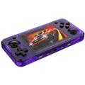 Consola de jocuri portabilă R36H cu jocuri - 128GB - Violet translucid