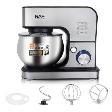 Mixer de bucătărie RAF R6605 - 1800W, 5L - Argint