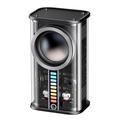 REMAX RB-M68 Clear Mecha Clear Mecha Wireless Speaker portabil Mini 3D Subwoofer Bluetooth Speaker - negru