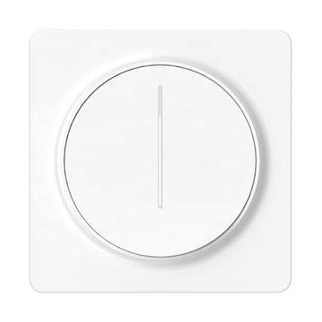 Întrerupător tactil inteligent WiFi cu variator LED RSH-EU-SD02 - 86x86mm - Alb