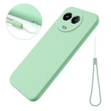 Husă Silicon Realme 11/11x - Liquid - Verde