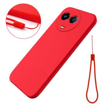 Husă Silicon Realme 11/11x - Liquid - Roșu