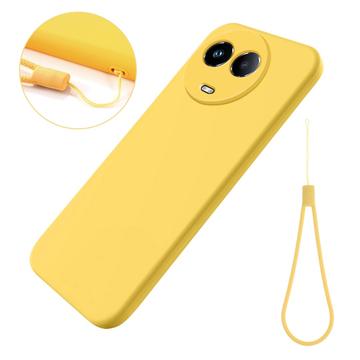 Husă Silicon Realme 11/11x - Liquid - Galben