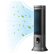 Ventilator de birou reîncărcabil prin USB-C - 3 viteze - Negru