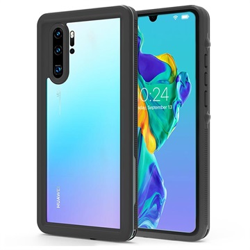 Husa impermeabila Redpepper IP68 Huawei P30 Pro - Neagra / Transparenta