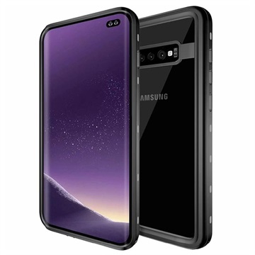 Husă impermeabilă Redpepper IP68 Samsung Galaxy S10 - Neagră / Transparentă