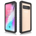 Husă Impermeabilă Samsung Galaxy S10 5G - Redpepper IP68 - Negru / Clar