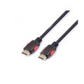 Reekin Cablu HDMI Full HD 4K - 1m - Negru / Roșu