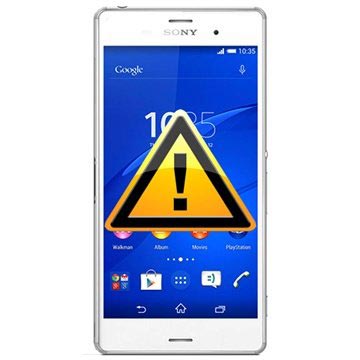 Reparație Capac Baterie Sony Xperia Z3 - Alb