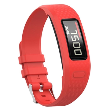 Garmin Vivofit 1/2 Curea de Schimb din Silicon cu Cadru Integrat - Roșu