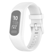 Garmin Vivosmart 5 Curea de Schimb din Silicon cu Cadru Integrat - Alb