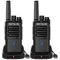 Retevis RT668H Walkie Talkies cu ecran de afișare ascuns - Negru