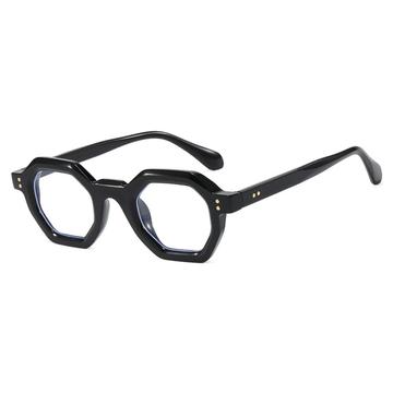 Ochelari de blocare Retro Blue Light - Negru