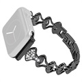 Brățară Rhinestone Fan-shaped - Apple Watch Ultra 2/Ultra/9/8/SE (2022)/7/SE/6/5/4/3/2/1 - 49mm/45mm/44mm/42mm