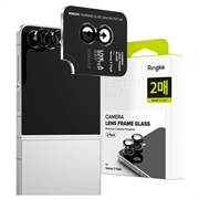 Geam Protecție Obiectiv Camera Sticlă Temperată Samsung Galaxy Z Flip8 - Ringke - Negru