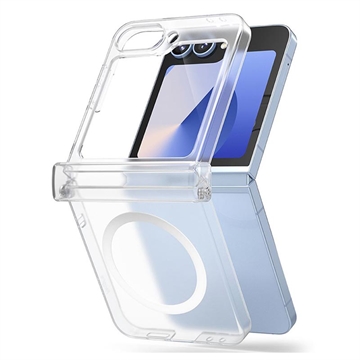 Husă magnetică Samsung Galaxy Z Flip6 Ringke Slim Hinge - Clar mat