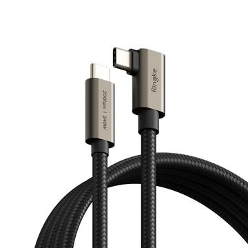 Ringke USB 3.2 2x2 Tip-C Cablu PD240W - 90 de grade, 1m, 20Gbps