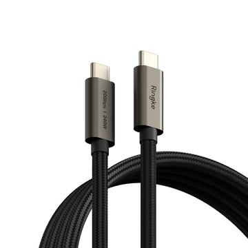 Ringke Cablu USB 3.2 Type-C PD240W - 1m - Negru