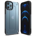 Husă Hibrid iPhone 13 Pro - Ringke UX - Translucid / Negru