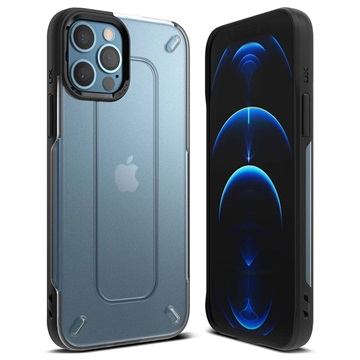Husă Hibrid iPhone 13 Pro - Ringke UX - Translucid / Negru