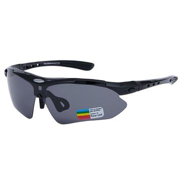 RockBros Ochelari de ciclism polarizați cu 5 lentile - Negru