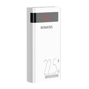 Romoss Sense 8PF Power Bank 30000mAh - 22.5W, PD, QC, FCP - Alb