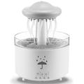 Difuzor rotativ de aromaterapie Jellyfish 300ml - umidificator ultrasonic cu 7 culori LED, controlat de la distanță