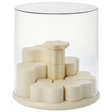 Suport rotativ cu mai multe niveluri pentru mini-figurine Labubu