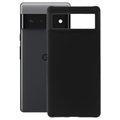 Husă Plastic Cauciucat Google Pixel 6 Pro - Negru