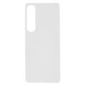Husă Plastic Cauciucat Sony Xperia 1 IV - Alb
