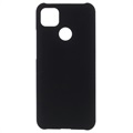 Husă Plastic Cauciucat Xiaomi Redmi 9C, Redmi 9C NFC - Negru