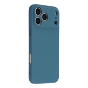 Husă Plastic Cauciucat iPhone 18 Pro Max - Albastru
