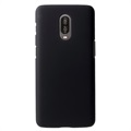 Carcasa din plastic cauciucat OnePlus 6T - neagra