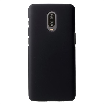 Carcasa din plastic cauciucat OnePlus 6T - neagra