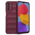 Husă TPU Samsung Galaxy M13 - Rugged - Roșu Vin