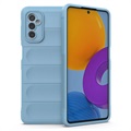 Husă TPU Samsung Galaxy M52 5G - Rugged Serie - Albastru Deschis