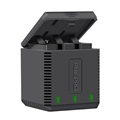 Încărcător Triplu Acumulatori GoPro Hero9 Black - RuigPro AT1160