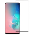 Protector de Ecran pentru Samsung Galaxy S10 - Rurihai Full Cover - Marginea Neagră