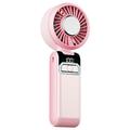 Ventilator turbo portabil S2 cu 100 de trepte de viteză - roz