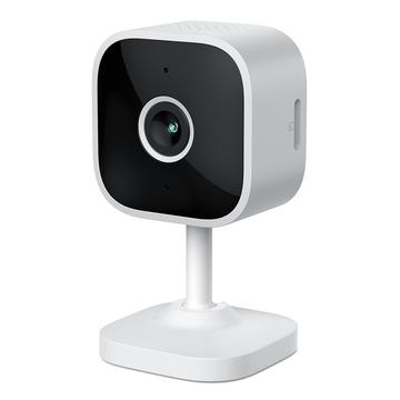 Cameră de securitate pentru acasă S8A WiFi 3MP cu vizibilitate nocturnă și suport flexibil - alb