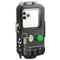 Sea Frogs SF-PH-01-PRO Husă impermeabilă universală pentru telefon - 40m, IPX8 - Negru