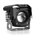 Proiector LED bicolor pentru motocicletă SK1, 15W – 6000lm, IP67, 9–32V – Negru