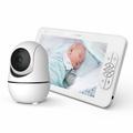SM70PTZ 7-inch Wireless Digital Baby Monitor Camera de supraveghere digitală pentru copii cu două căi de conversație Dispozitiv de securitate la domiciliu 2.4GHz Webcam Suport pentru viziune de noapte / Monitorizarea temperaturii - EU Plug