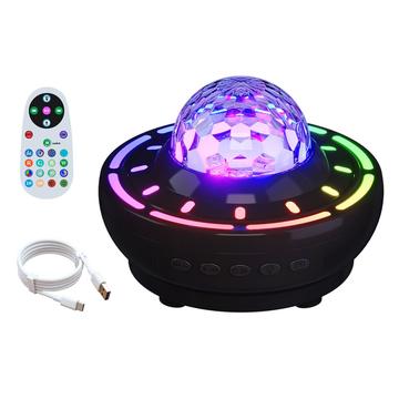 SSL001-C Lampă portabilă cu proiector de stele și difuzor Bluetooth - negru