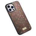 Husă Acoperită iPhone 14 Pro Max - Sulada Glitter