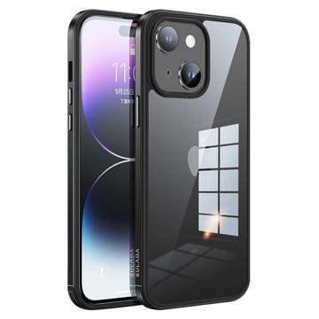 Husă Hibrid iPhone 14 Plus - Sulada Minrui - Negru