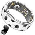 Monitor de sănătate SY15 Smart Ring cu alerte prin vibrații - Mărimea 8 - Fotbal
